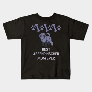 Best Affenpinscher mom Ever Kids T-Shirt